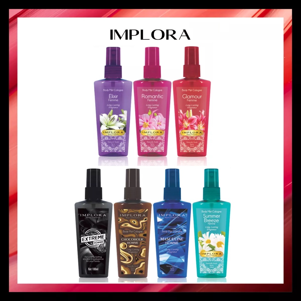 Implora Parfum Bodymist Cologne 100ml