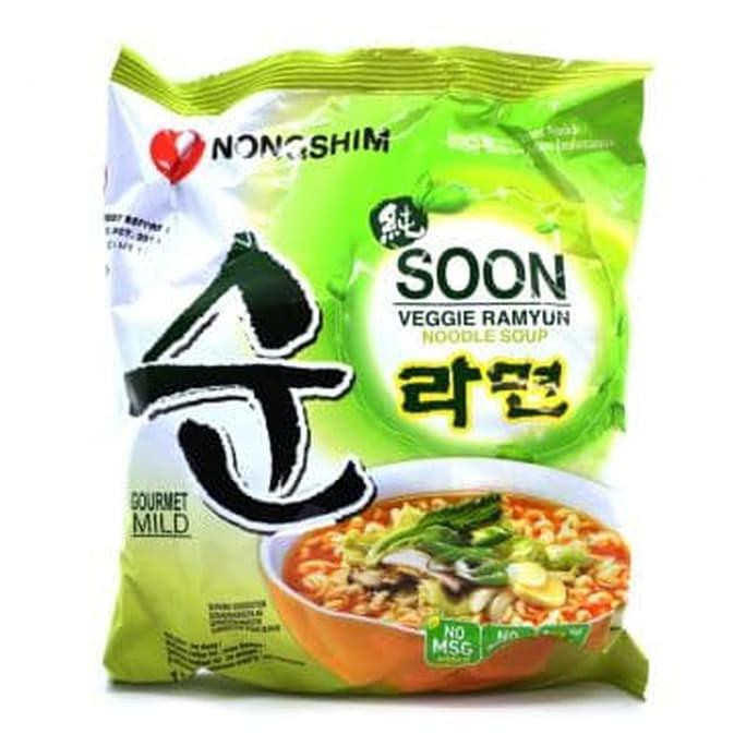 

Langsung Kirim Nongshim Veggie Ramyun - Ramen Vegan Sup (Korea)