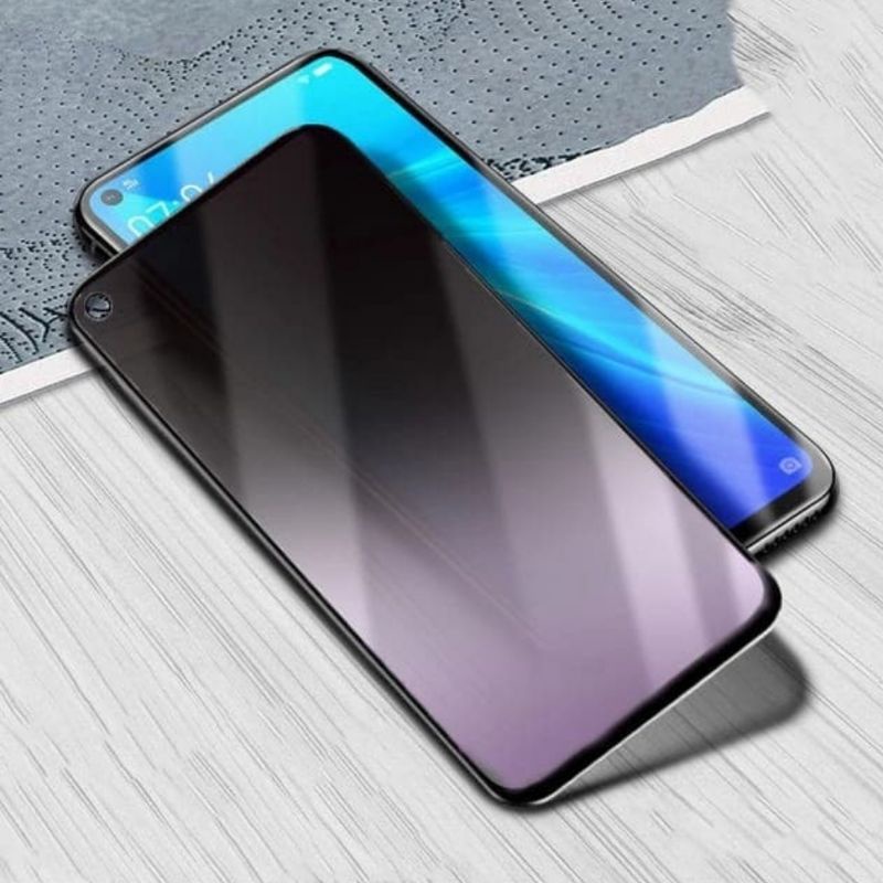 Reno 7 4G Reno 7 5G Reno 7 Z 5G Anti Gores Kaca Anti Spy Privacy Temper Glass Screen Guard Protector Tidak Bisa Buka Kunci Layar Depan