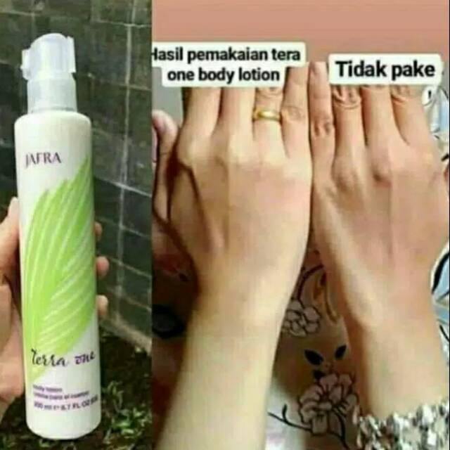 Body lotion jafra terra one