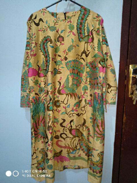 Terlaris Serut Genes Jelita Tunic Navbor Yelbor Whitbor Creambor Tunik Batik Modern Hrb030 Dolbi Dob