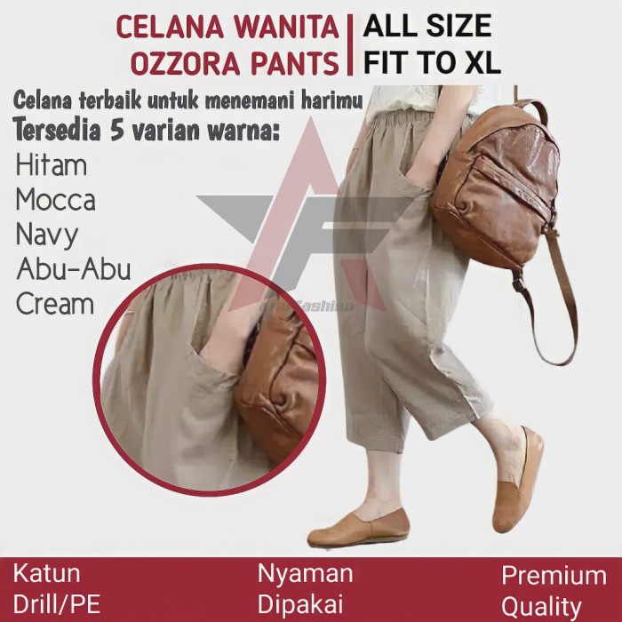 celana wanita  TERLARIS Celana wanita sasha corp pants korean style celana wanita kekinian 7/9 - Kre