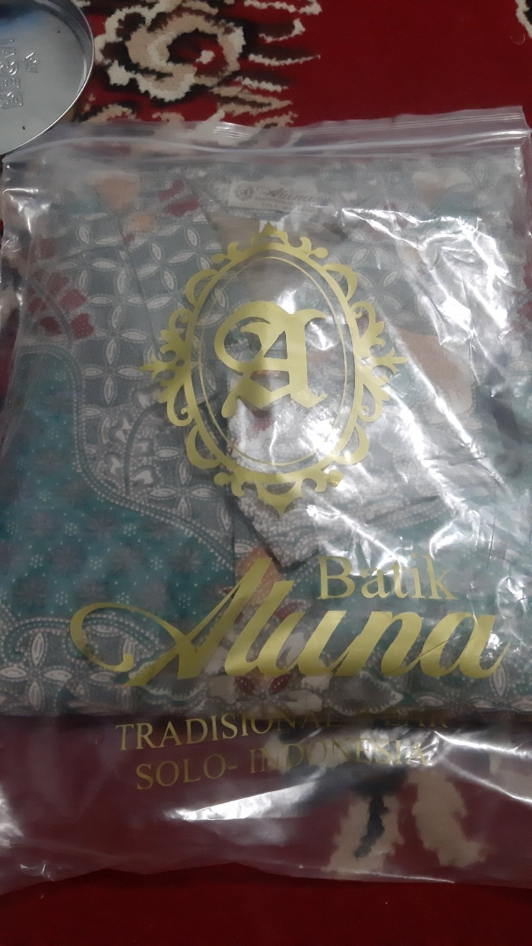 Batik Pria Lengan Panjang Keratonan Solo Premium Produksi Batik Aluna Sku074