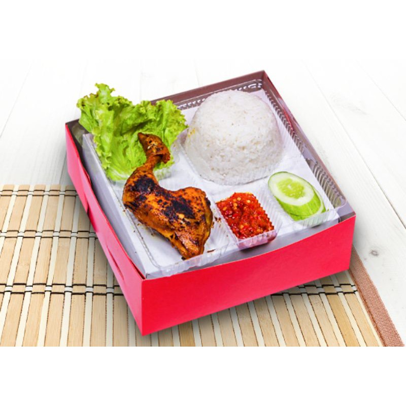 

Paket Nasi box ayam bakar