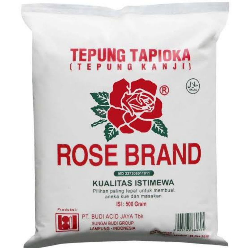 

Tepung Tapioka Rose Brand / Tepung kanji 500g