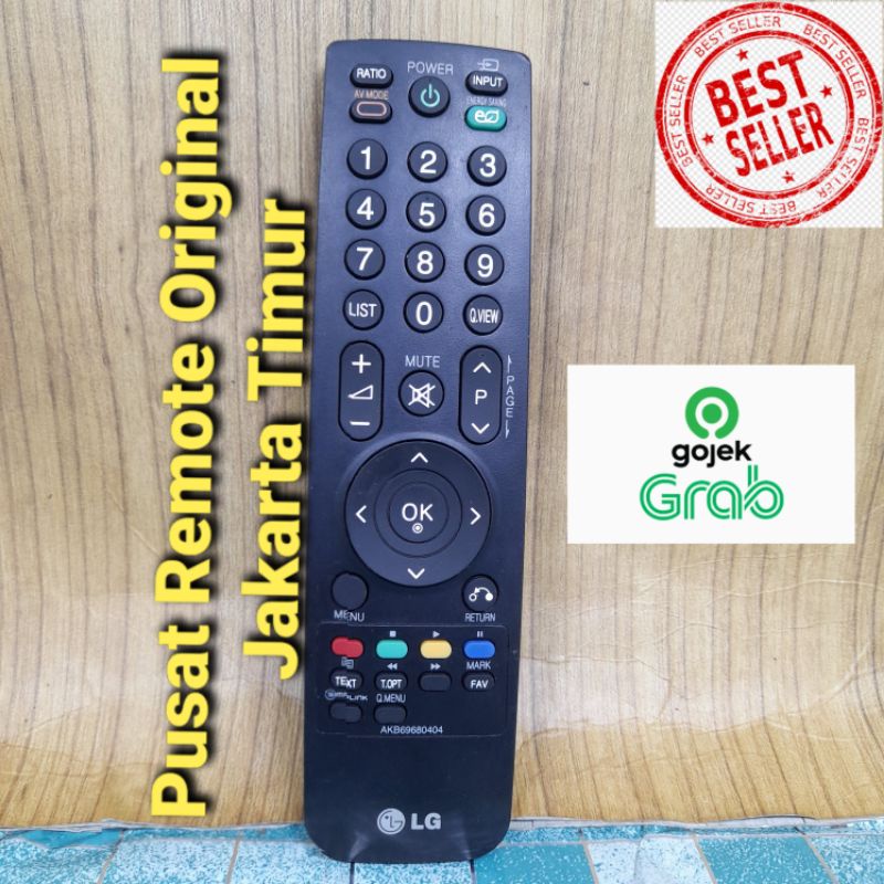 REMOTE REMOT TV LG LED LCD AKB696××× ORIGINAL ASLI
