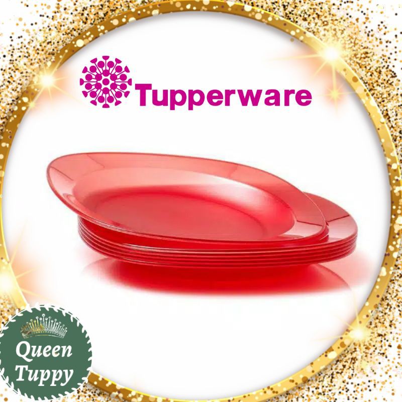 piring plate cristal tuppy