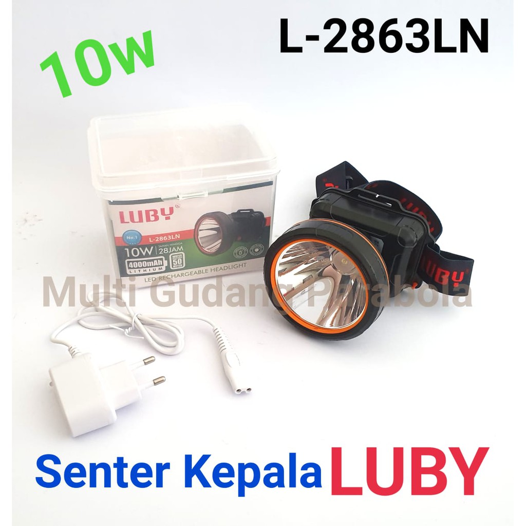 Senter Kepala Luby L 2863 LN 10 Watt