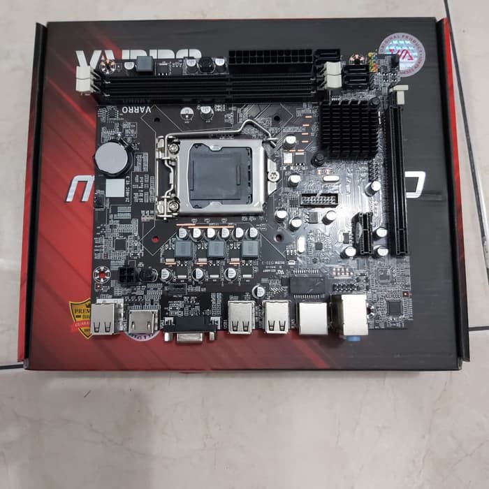 Motherboard Varro H61V-R3 Socket lga1155 Intel H61 DDR3 - Mainboard