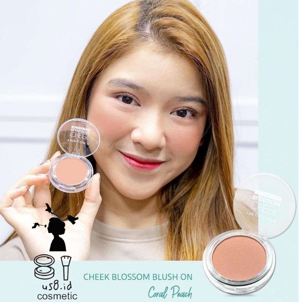 IMPLORA (✔️BPOM) Cheek Blossom Blush On 3.5g | Implora Cheek Blossom Blush On | perona wajah blushon