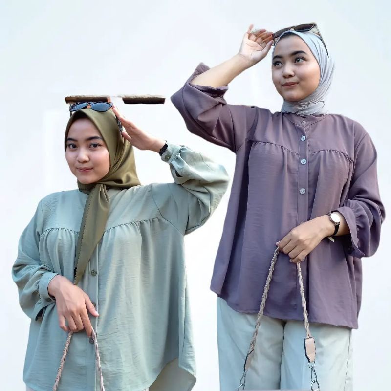 Atasan Wanita Blouse Kekinian Terbaru 2022