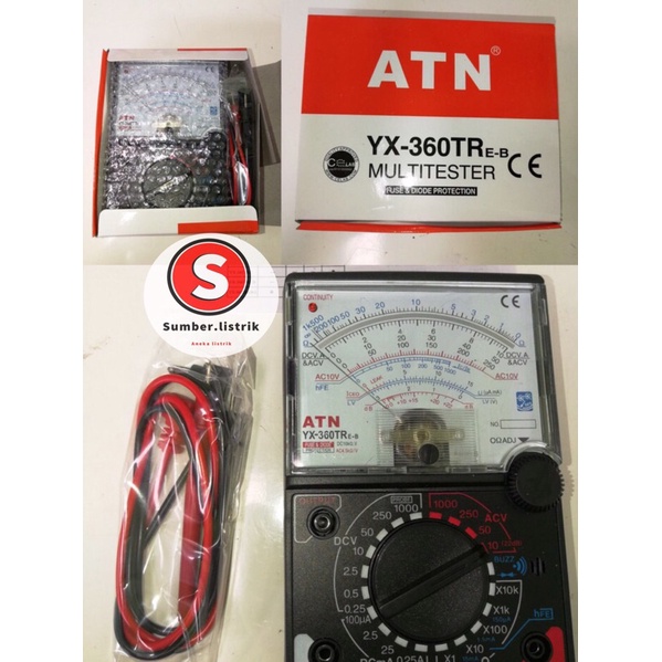 Avo Multi Meter Tester Avometer Multitester Multimeter Analog YX - 360