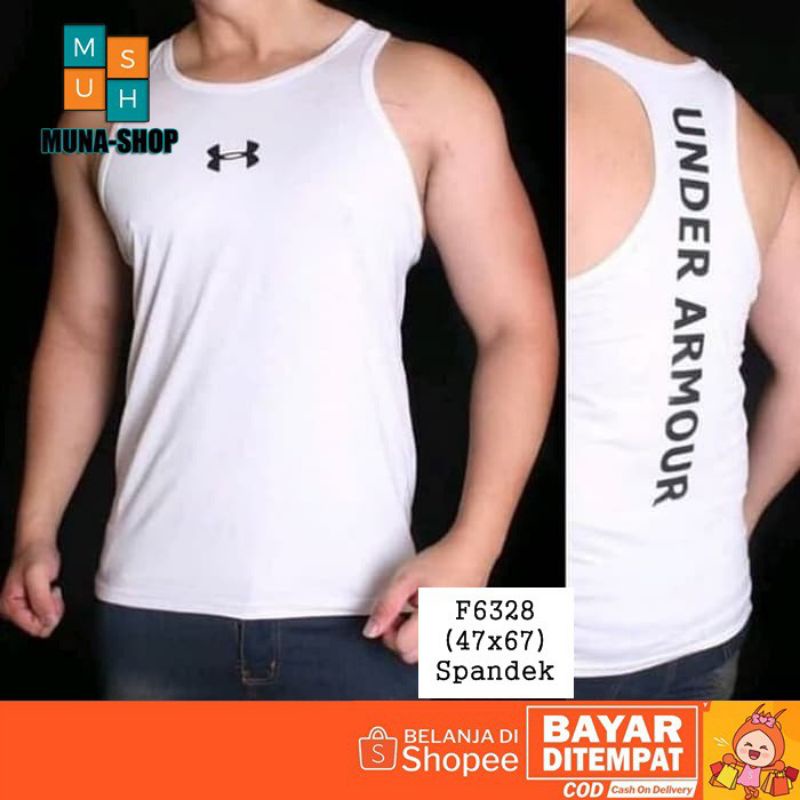 FASHION PRIA PREMIUM   singlet baju kaos pria cowok fashion santai gym fitness distro