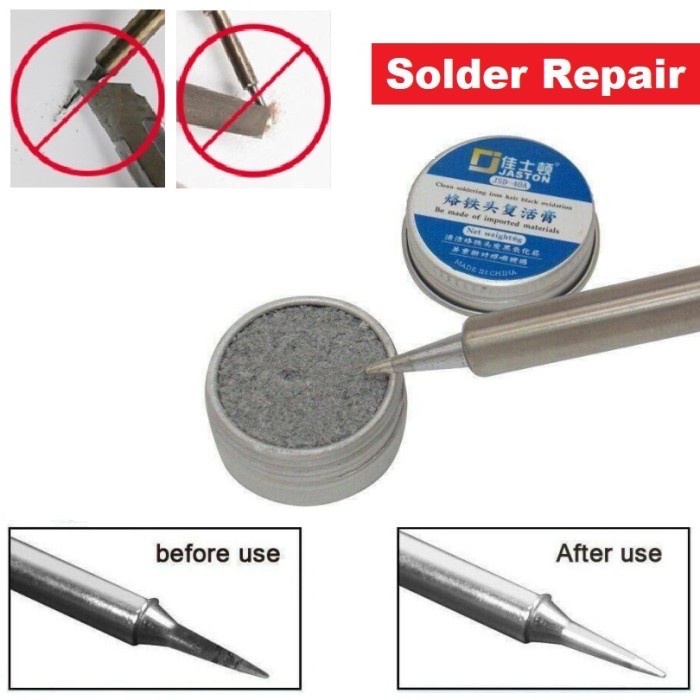 Bubuk Pelapis Mata Solder - Soldering Iron Head Tip Repair