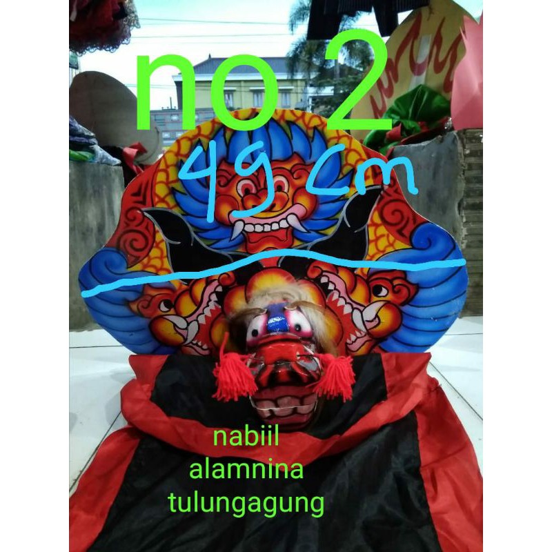 barongan kayu anak no 123