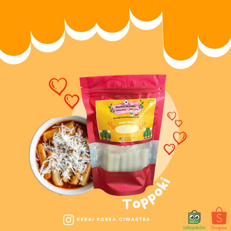 Toppoki Instan by Kedai Korea Ciwastra