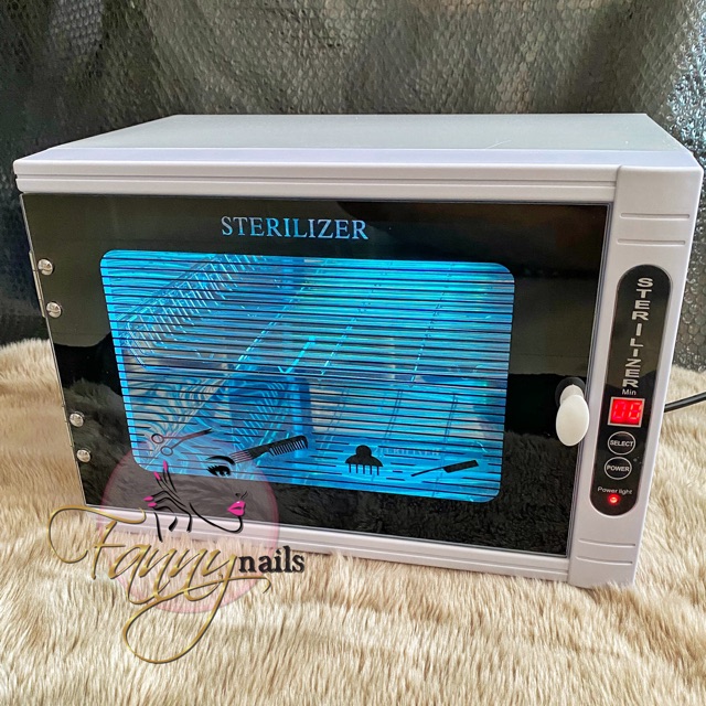 BOX STERILIZER NAIL MEDICAL kotak box alat steril UV peralatan medis salon nailart disinfectant box