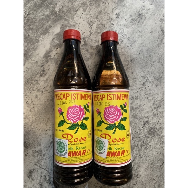 

Kecap Istimewa Kecap Mawar 600ml