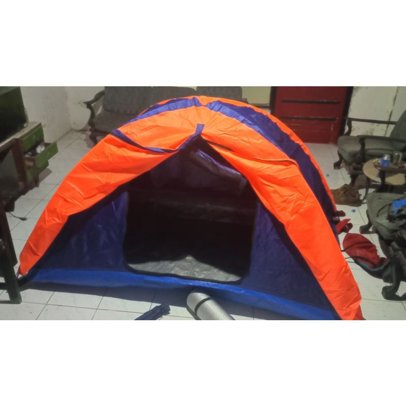 Tenda double layer kap 2 - 3 p second like new