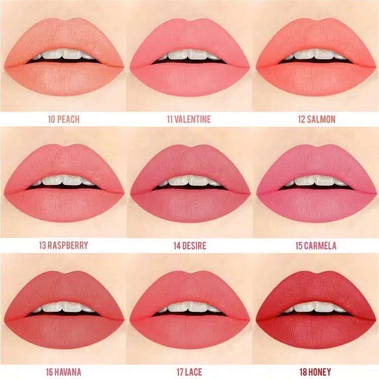 YOU The Gold One Rouge Velvet Matte Lip Cream 4.5g Quick Dry and Long Lasting