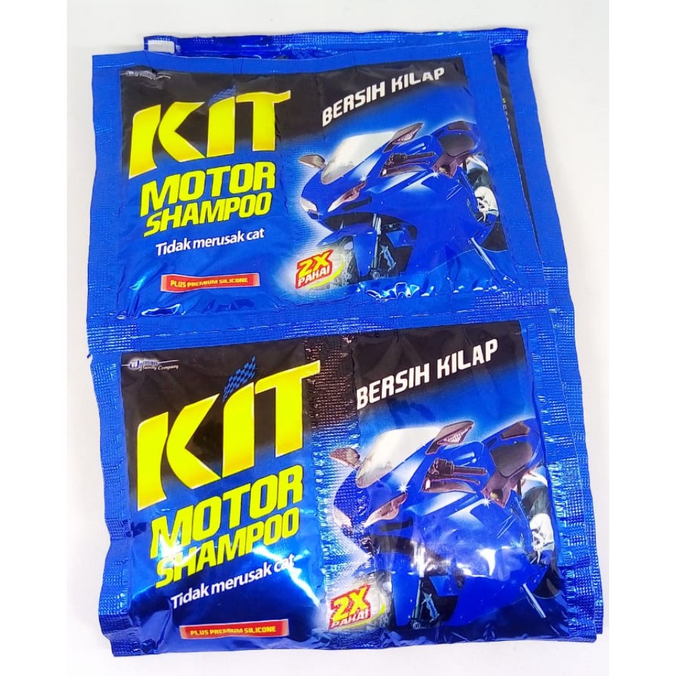 KIT MOTOR SHAMPOO SACHET 15ml