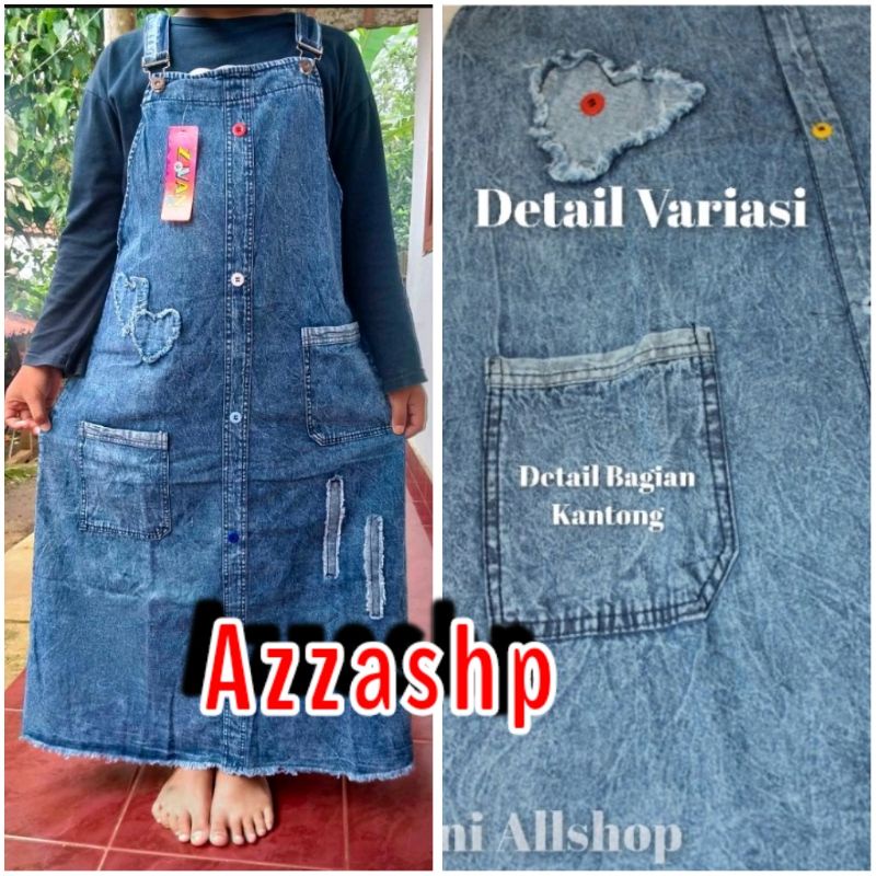 Overall Jeans Anak/ Baju Kodok Anak Premium