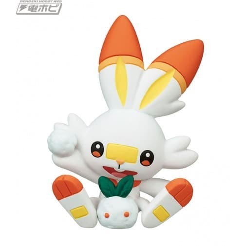 Pokemon Scorbunny Yuki Asobi Daisakusen Snow Play Gashapon Figure