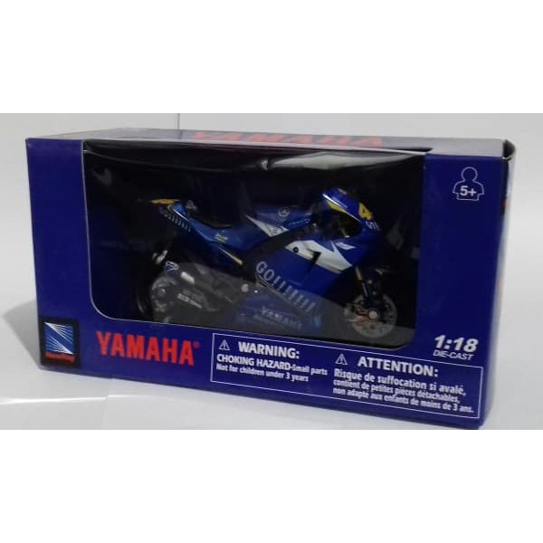 Diecast Motogp - Diecast Ducati - Diecast New Ray Vespa Newray 1/18 Yamaha Yzr-M1 2005 - Valentino