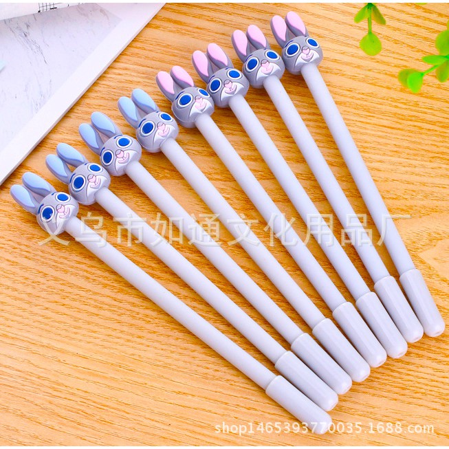 

Selusin Pulpen Pena Kreatif Karakter Kelinci Judy / Judy Hopps Pen