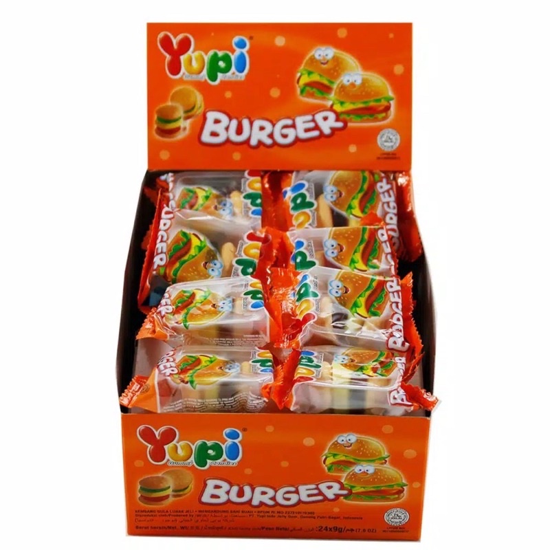 

yupi burger isi 24 pcs