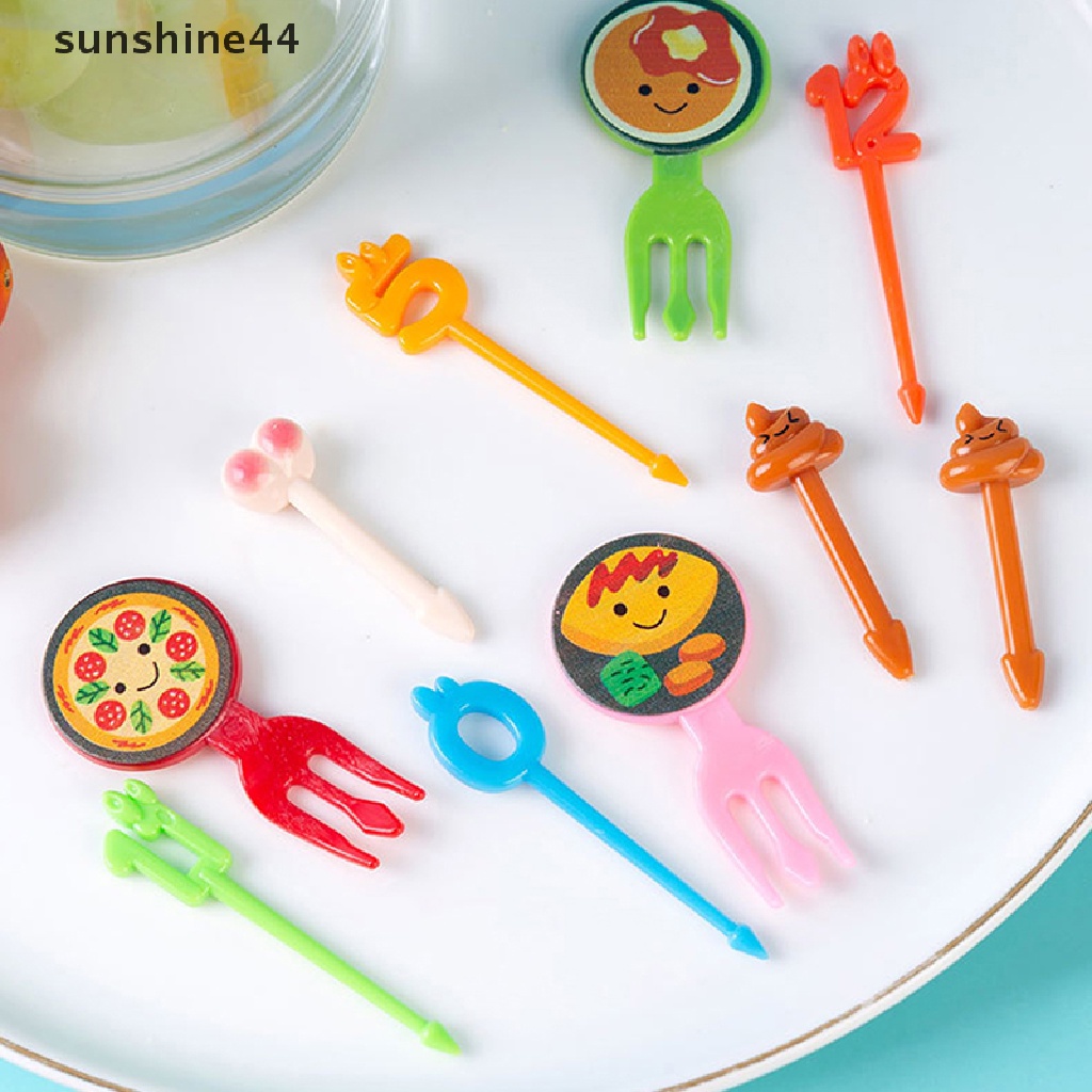 Sunshine Garpu Buah / Sayur Mini Lucu Untuk Anak