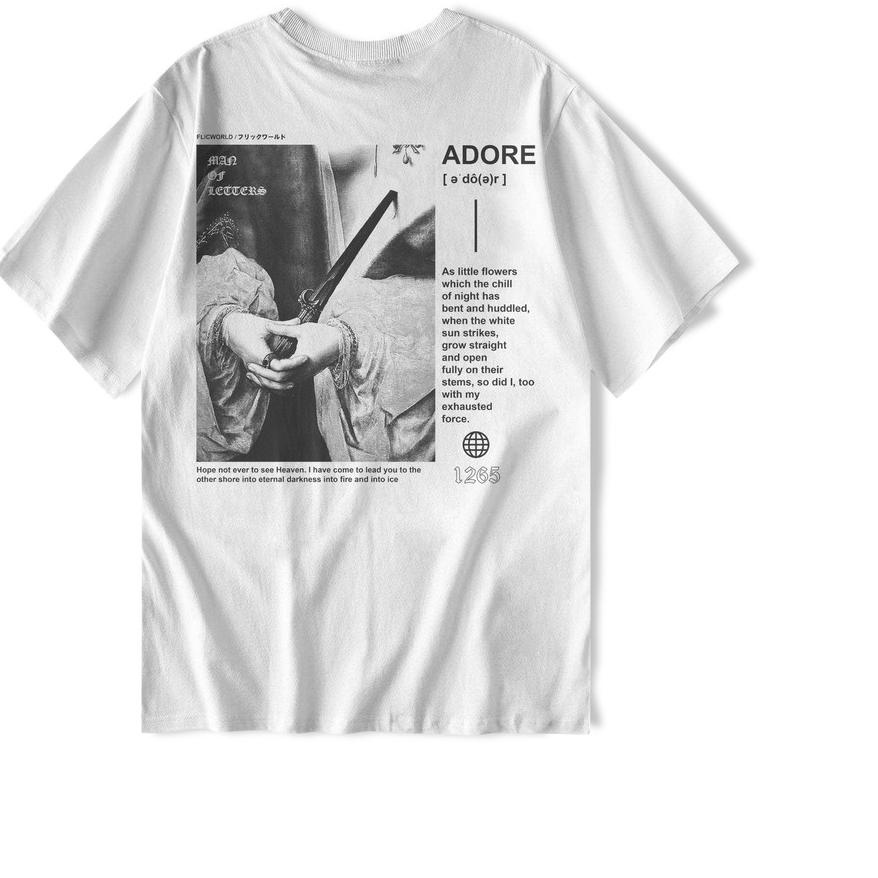 ❇ FLICWORLD - ADORE WHITE TSHIRT ◘