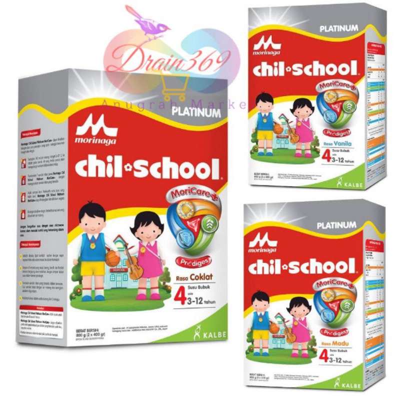 

CHIL SCHOOL PLAT MORICARE 800GR