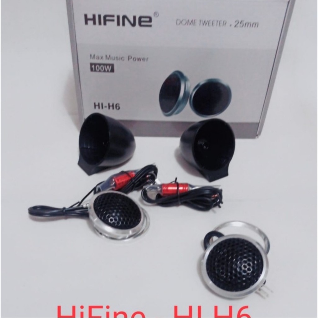 DOME TWEETER HIFINE HI-H6 SERIES 25MM 100 WATT