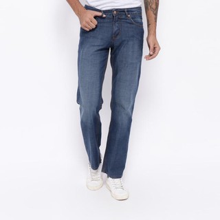 New Product Edwin Celana Jeans Edw-11-Indigo Regular Fit Pria Panjang Biru Jeans - Biru, 31 Free