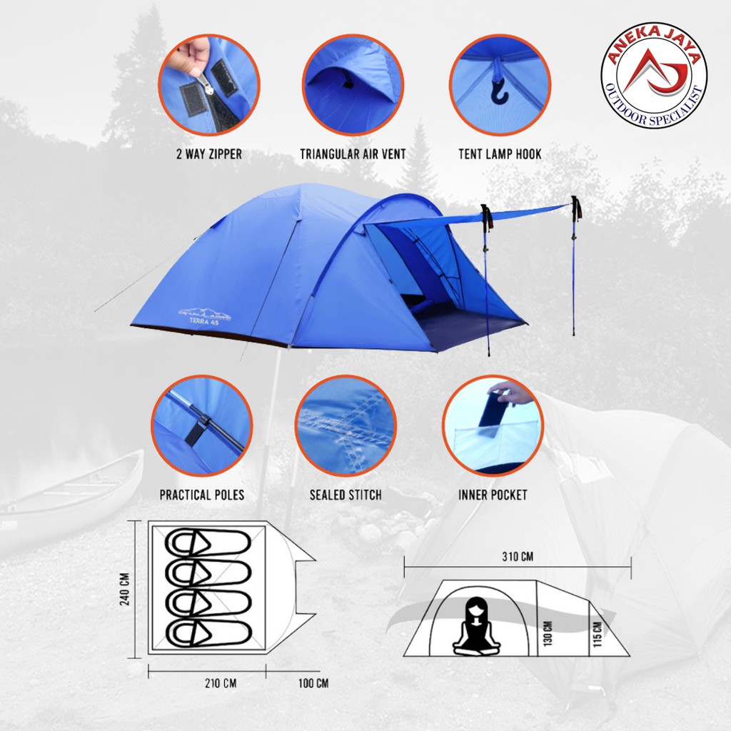 TENDA DHAULAGIRI TERRA 45