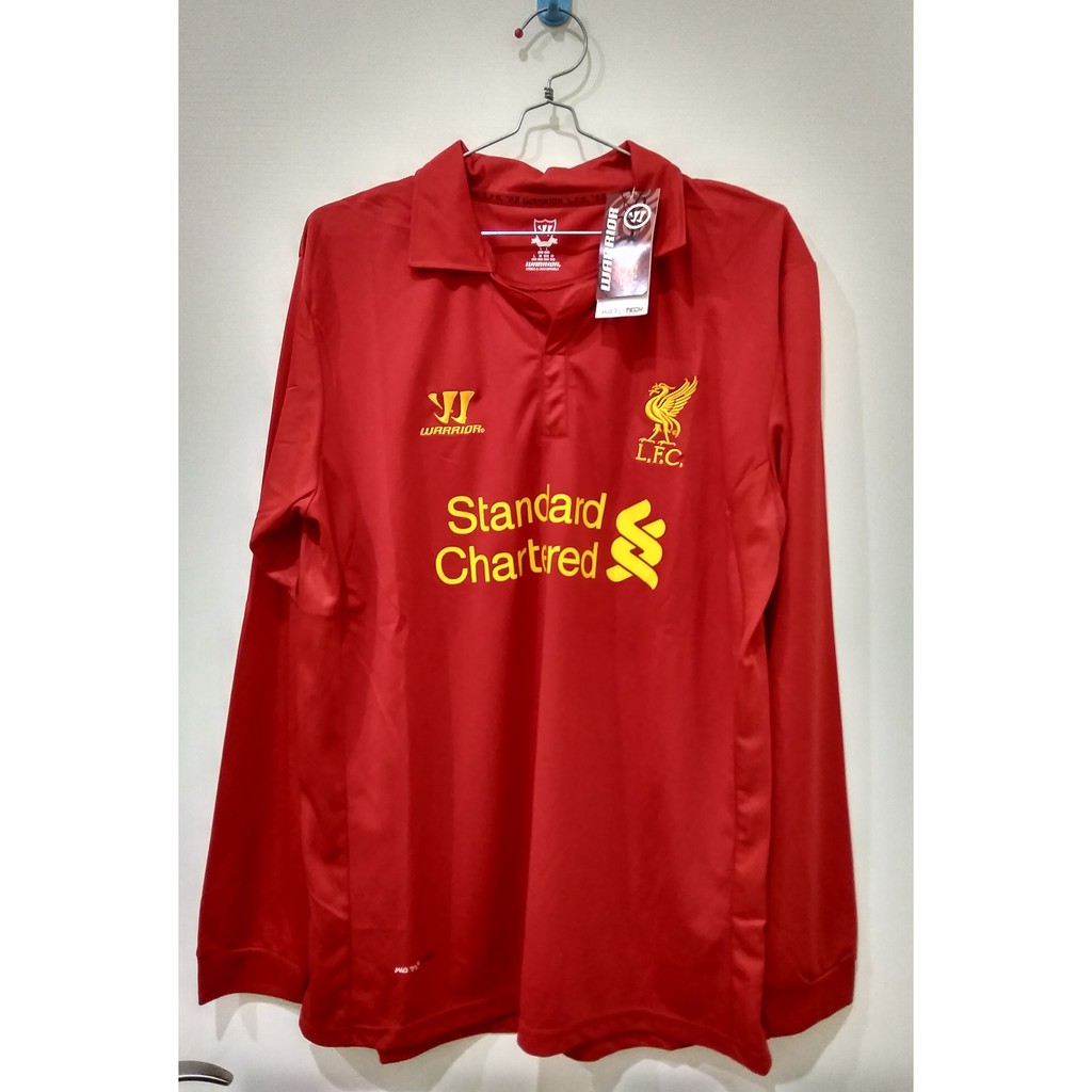 Jersey Liverpool Home 2012/2013 Long Sleeves Warrior