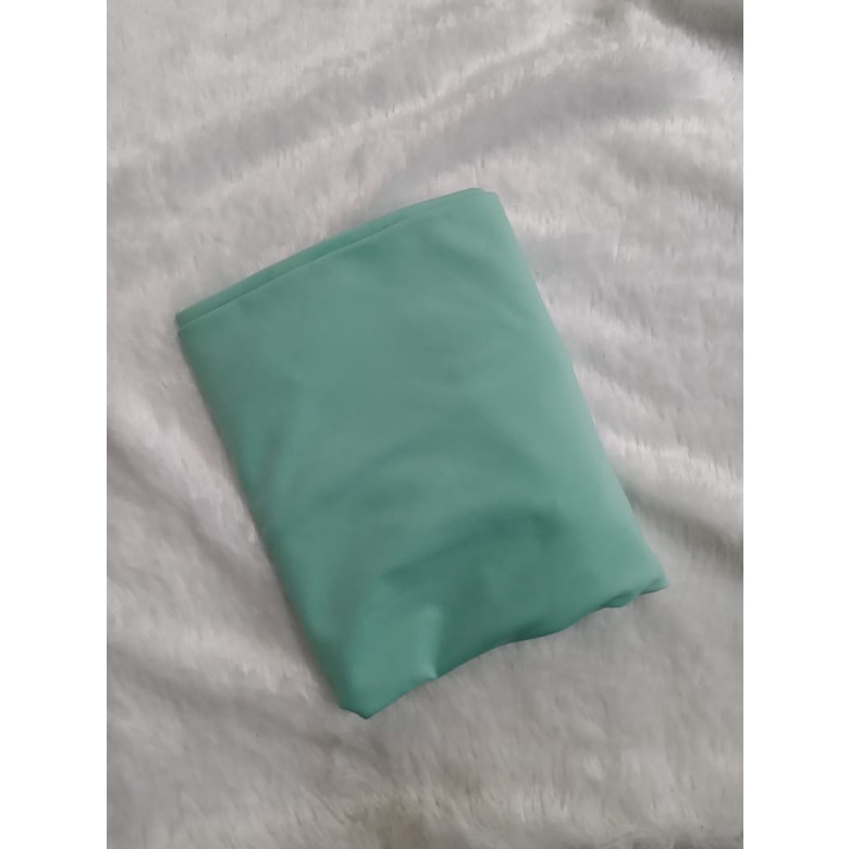 Jilbab ZHADIAH L Hijab Kerudung Bergo Tali Instan Terbaru Khimar Spandek Non Pad Murah-Tosca