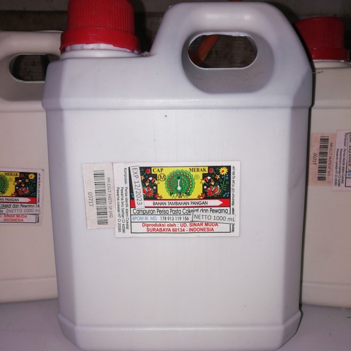 

Coklat Pasta Cap Merak 1Ltr