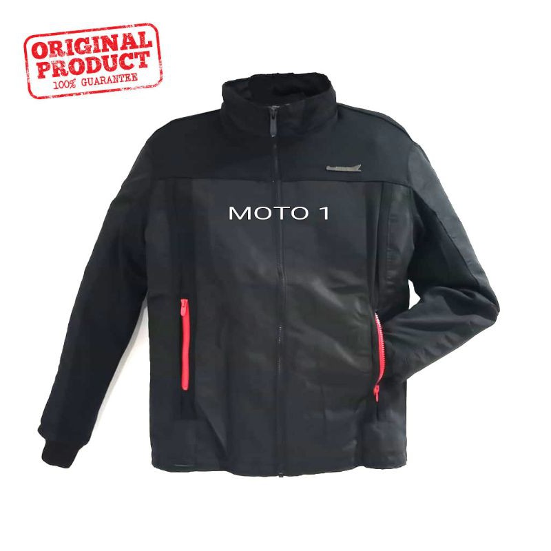 Jaket Bomber Honda One Heart Original - Black Series