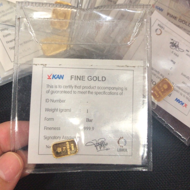 Emas Antam 1gram retro