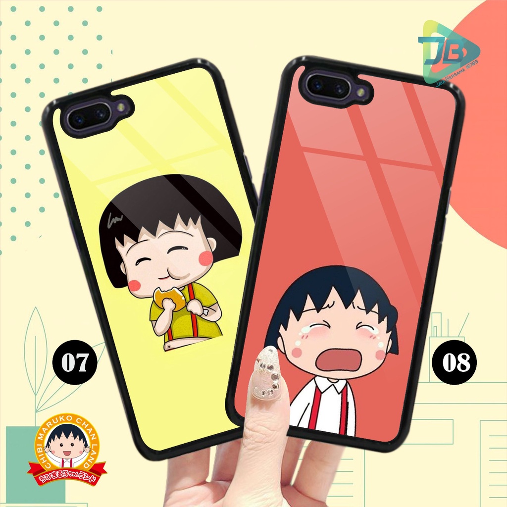 HARDCASE 2D GLOSSY CHIBI MARUKO OPPO VIVO XIAOMI SAMSUNG REALME IPHONE ALL TYPE JB4691