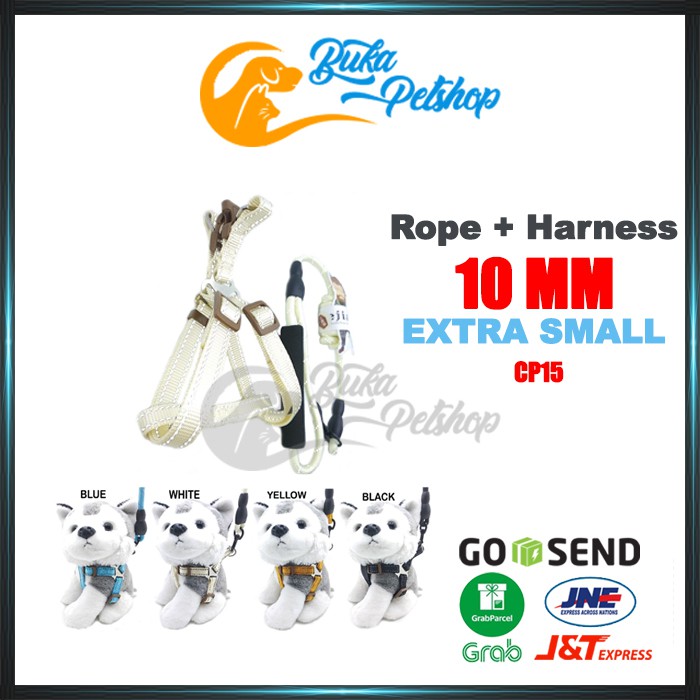 Rope Harness Extra SMall Dog 10mm