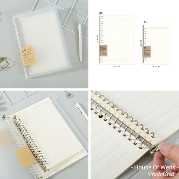 

Simple Matte Cover Binder - Binder Terlaris