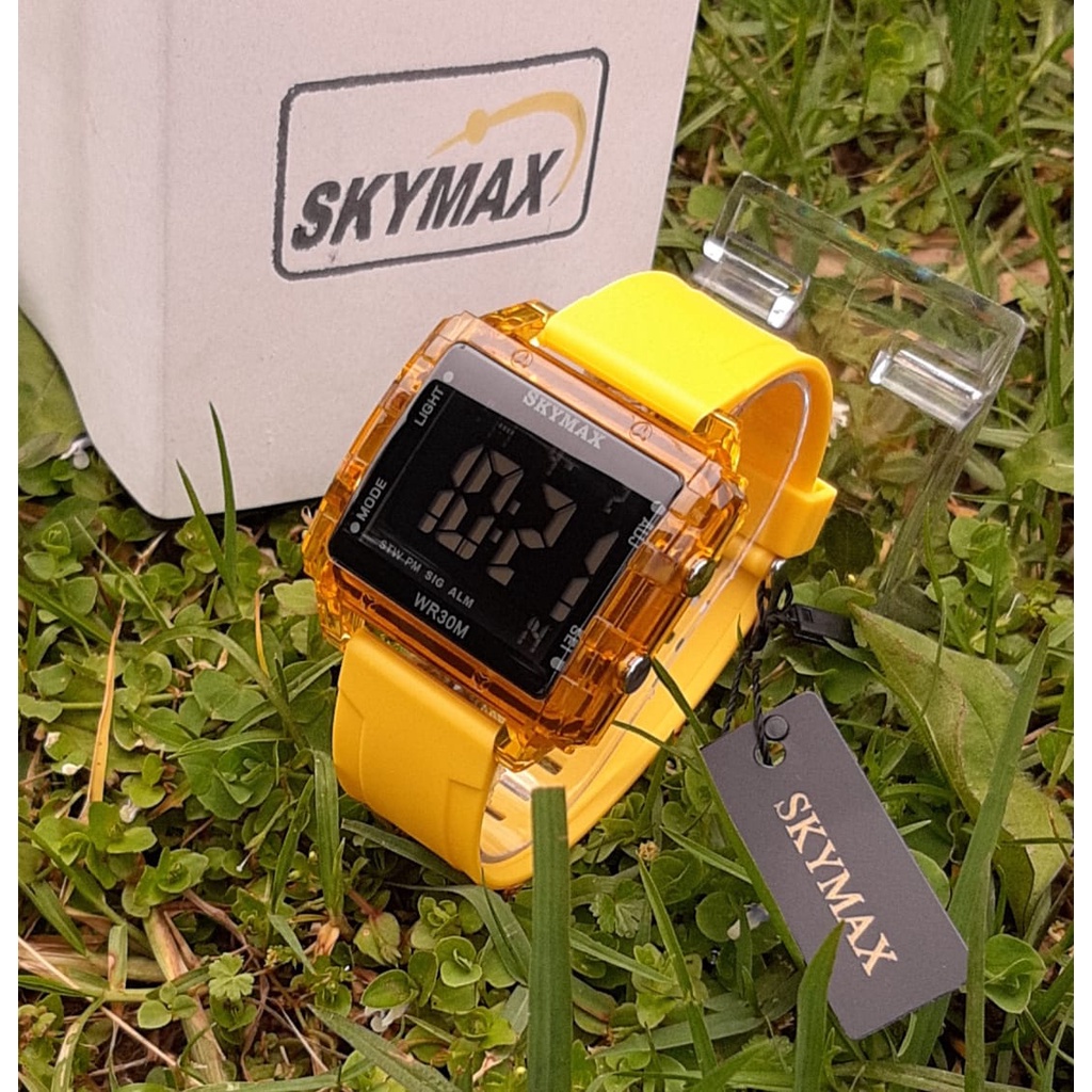 JAM TANGAN SKYMAX 2119 ORIGINAL Standart Militer Waterproof Anti Air 30 Meter COD