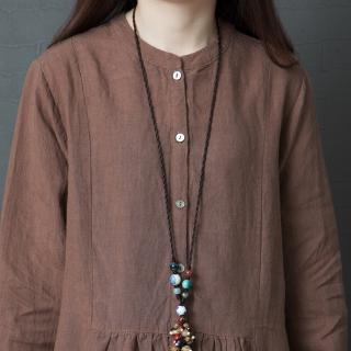 Dress Model Longgar Warna Polos Bahan Linen Ada Ukuran Dress Model Longgar Warna Polos Bahan Linen Ada Ukuran