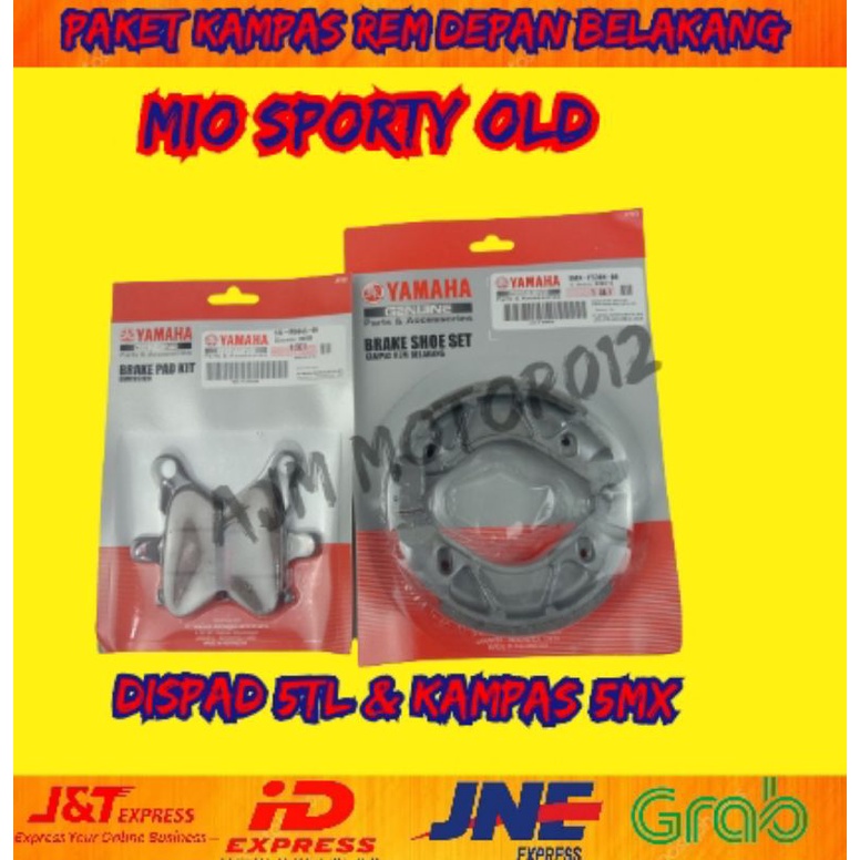 PAKET SERVIS RINGAN MIO SPORTY 5TL (PAKET OLI PLUS PAKET KAMPAS PLUS FILTER UDARA 5TL