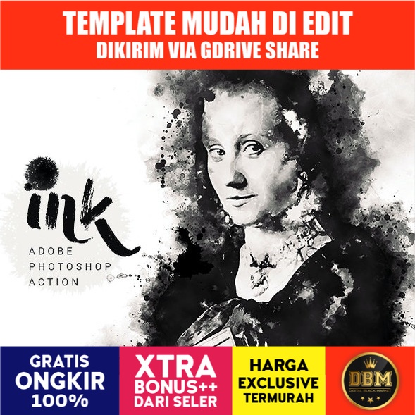 Ink Art - Photoshop Action