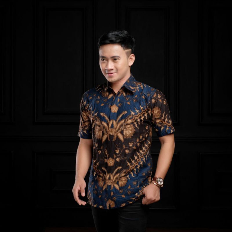 TERBARU Couple sweet || couple batik ayah dan anak cowok BATIK Motif Keris Navy terbaru dan termurah