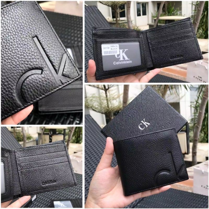 DOMPET PRIA &amp; WANITA KULIT ASLI EMBOS PANJANG &amp; PENDEK FREE BOX- REBORN